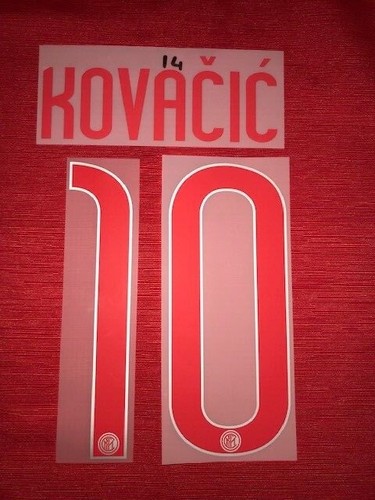 Kit kovacic rosso - rosso, maglia