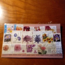 Francobolli tematica fiori