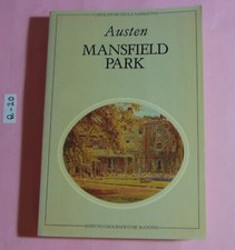 LIBRO JANE AUSTEN MANSFIELD PARK ISTITUTO GEOGRAFICO DE AGOSTINI 1983
