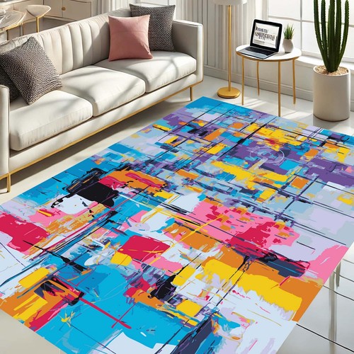 Tappeto arte astratta - arte,