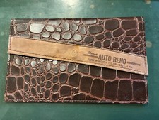 Portadocumenti Nuova Auto Reno concessionaria porta libretto vintage auto epoca