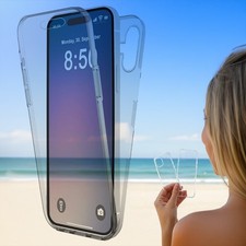 Custodia cellulare protezione completa full cover 360 gradi tutto tondo custodia silicone TPU case