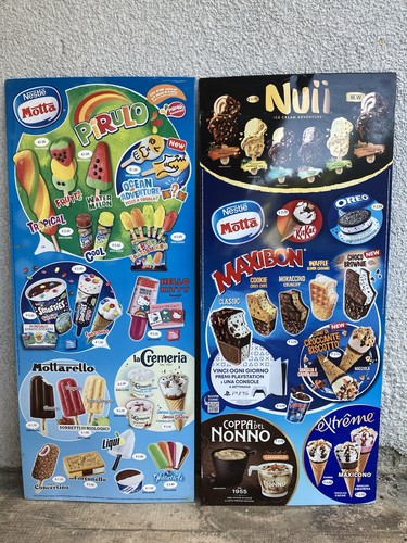 Insegna gelati motta - insegna, “motta”