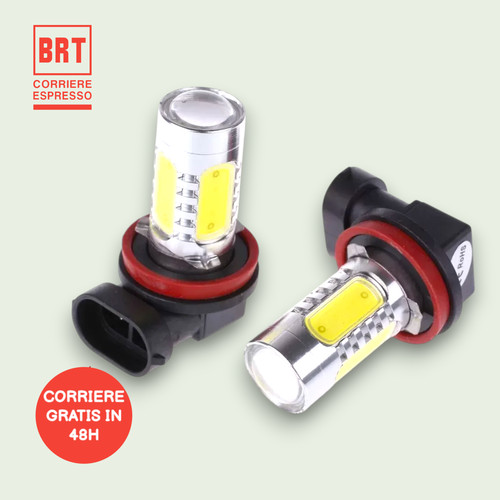 H11 led cob coppia - cob, lampade