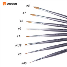 Spazzola dentale porcellana capelli visone 100% smalto ceramica penna strumenti dentali