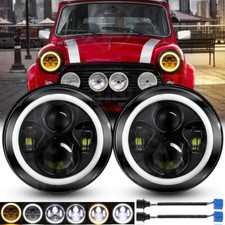 Coppia Fari LED Tondi 7"