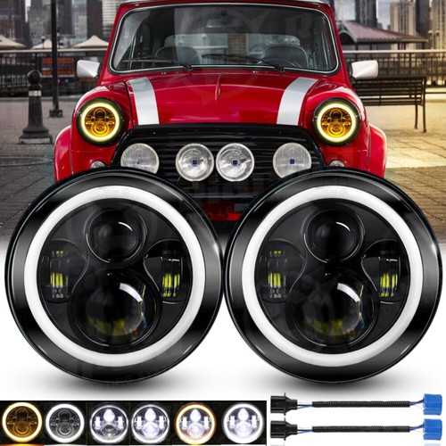 Coppia fari led tondi - fari,