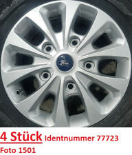 Cerchi in lega Ford Transit Custom 16" pollici originali 4 pezzi JK21GA senza TPMS (1501)