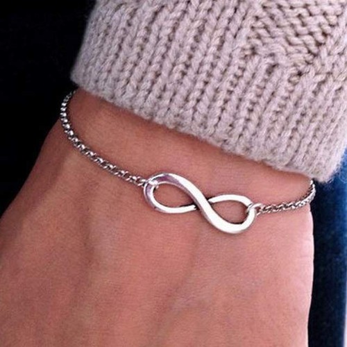 Bracciale argento infinito - bracciale,