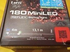 luci cambio colore di natale verde 180miniled, 13,1 m. colorate.