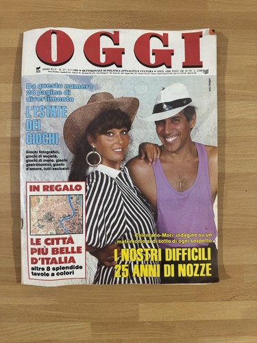 Settimanale oggi 1989 - settimanale,
