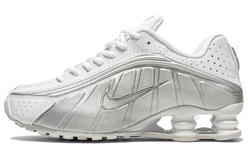 Nike shox white metallic - nike, r4