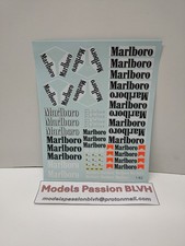 Decals Ferrari Marlboro 1/18