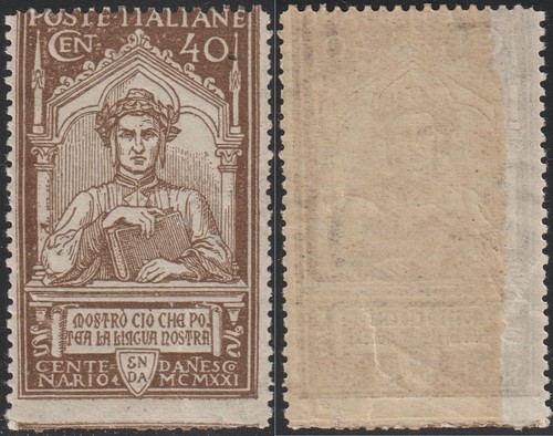 1921 centenario dante - vi,