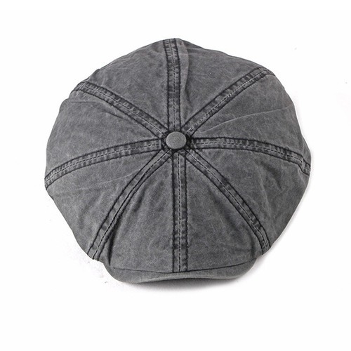 Cappello uomo denim newsboy