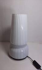 Lampada Tavolo Vetro Murano Attribuibile VE LUCE Vintage Moderno cm 34 Italy '70