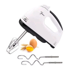 Sbattitore elettrico 220W frullatore 7 velocita' impastatore doppia frusta