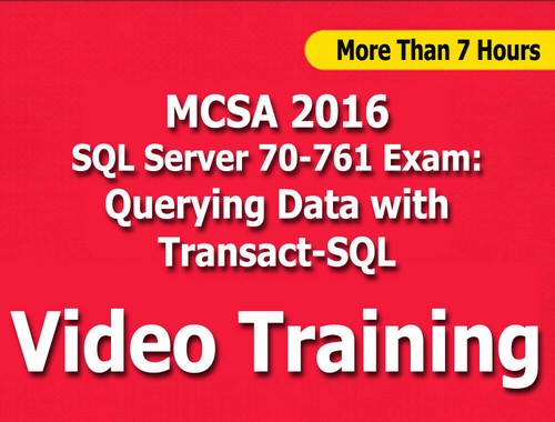 Mcsa 2016 761 - 2016, 70-761