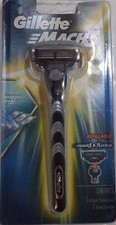Gillette mach handle w 1 - -, w/