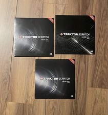Lotto dischi Native Instruments Traktor Scratch Pro Control Vinyl Mark 2 MK2 neri