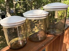 FoodSaver set bombolette sottovuoto lumaca KY-135, KY-124 & KY-114 fumo usato in ottime condizioni