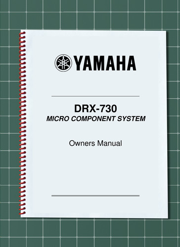 Yamaha drx 730 - manuale, del