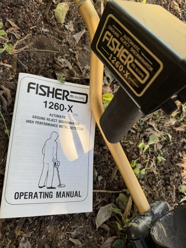 Fisher 1260 metal detector - metal,