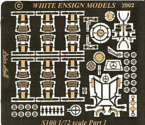 White ensign models - ensign, 1/72