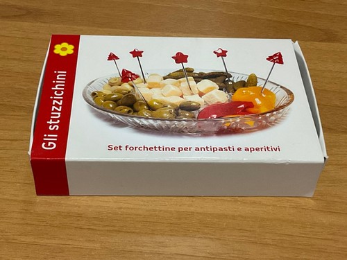 Set forchette stuzzicadenti - 6, forchette/stuzzicadenti