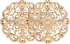 Applique legno tondo non