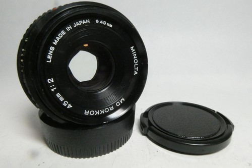 Minolta rokkor mm - md, f2