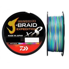 Filo Trecciato Daiwa J-Braid Expedition X8 500mt MC Multicolor New 2025 Pesca