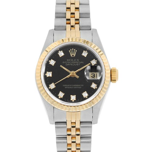Rolex datejust 10p diamond - rolex,