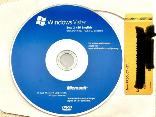 Microsoft windows vista beta - vista, 2