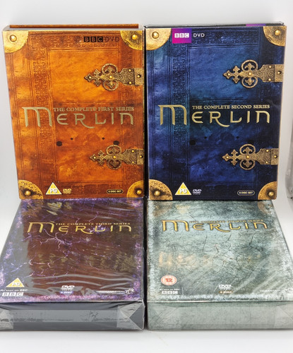Merlin series complete - merlin, dvd
