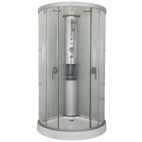 Cabina box doccia curvo