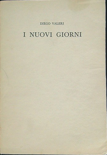 Nuovi giorni valeri diego - nuovi,