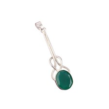 Ciondolo Charm Onice Verde
