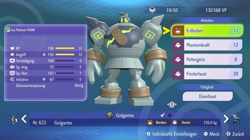 Shiny golgantes - shiny,