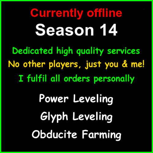 Diablo stagione 14 glyph - stagione,