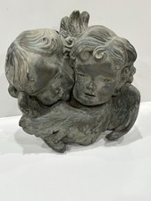 Scultura vintage cherubini in