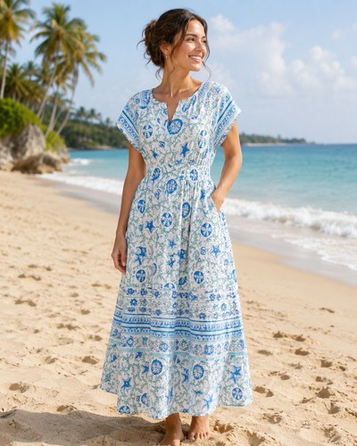 Abito midi laura ashley misto - midi,