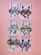 Orecchini in resina manga