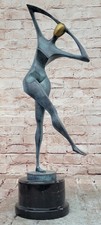 Scultura Bronzo Firmata Donna