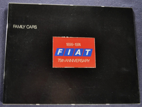 Brochure catalogo fiat 1974 - fiat,