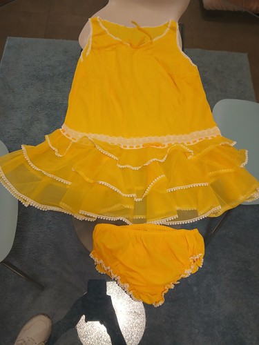 Babydoll castellana giallo - la,