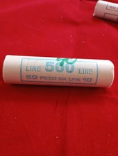 Rotolino 50 monete DA 10 LIRE