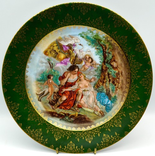 Antico piatto porcellana stile