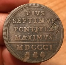Baiocco 1801, Papal State Pius