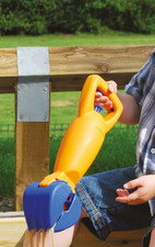 Pala meccanica raccogli sabbia